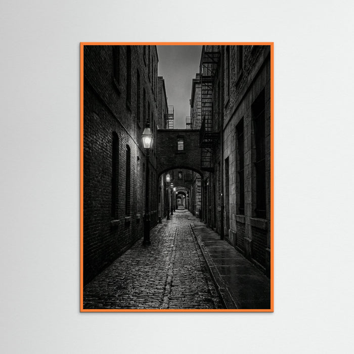 Orange Wood Citys Quiet Rest