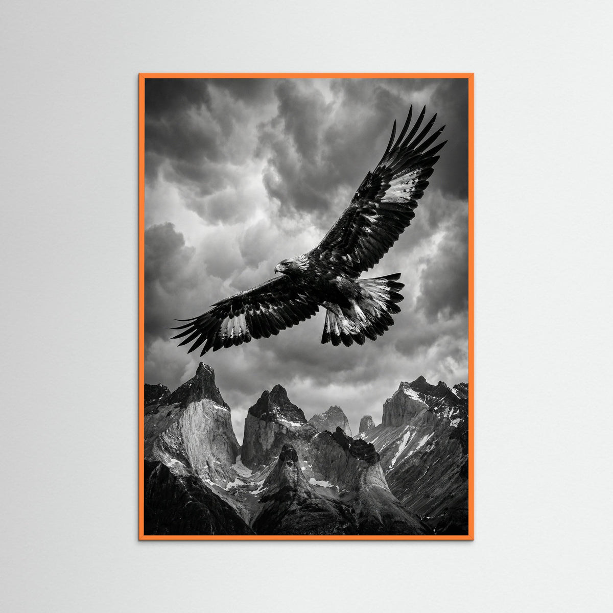 Orange Wood Cliffside Majesty