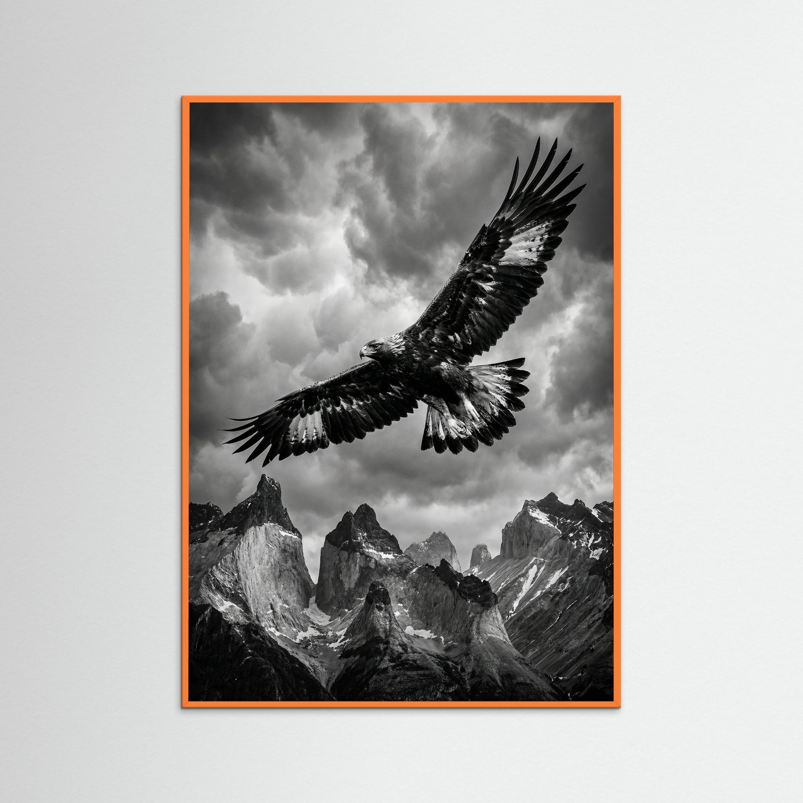 Orange Wood Cliffside Majesty