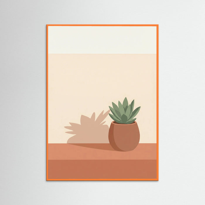 Orange Wood Clothesline Breeze