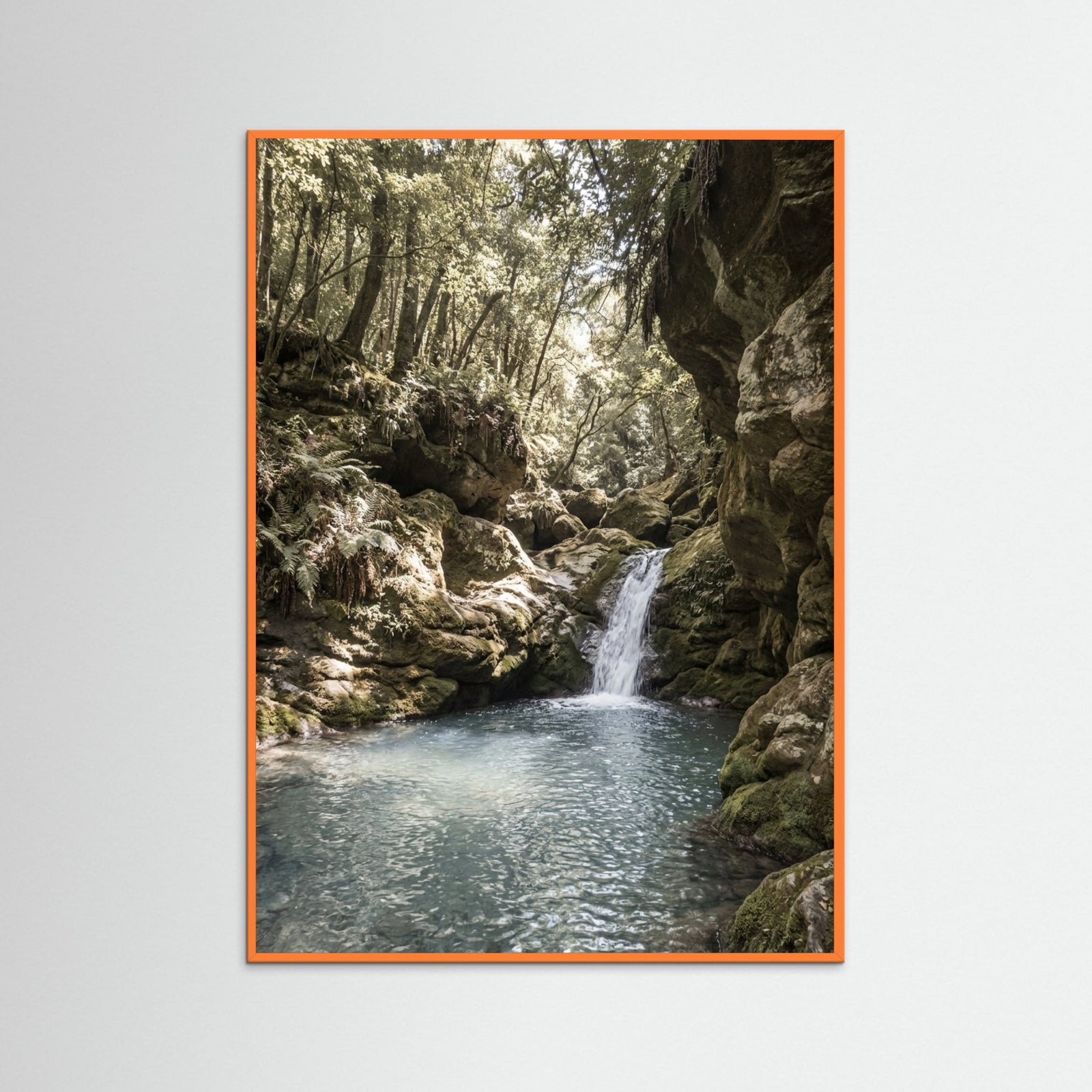 Orange Wood Coastal Arches