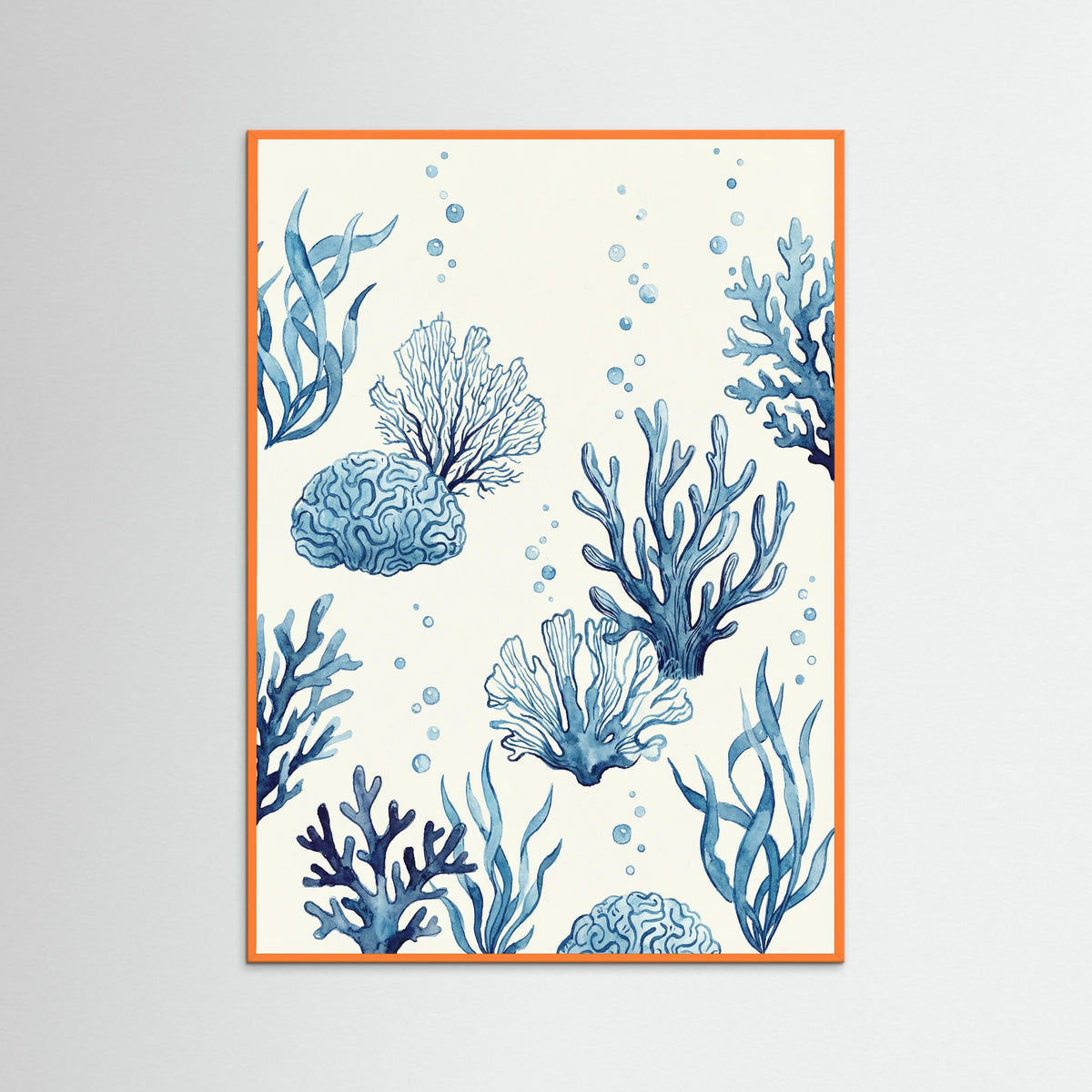 Orange Wood Coastal Blues