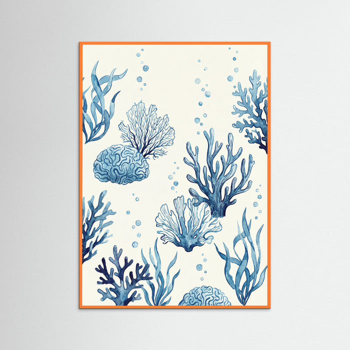 Orange Wood Coastal Blues