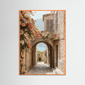 Orange Wood Coastal Charm