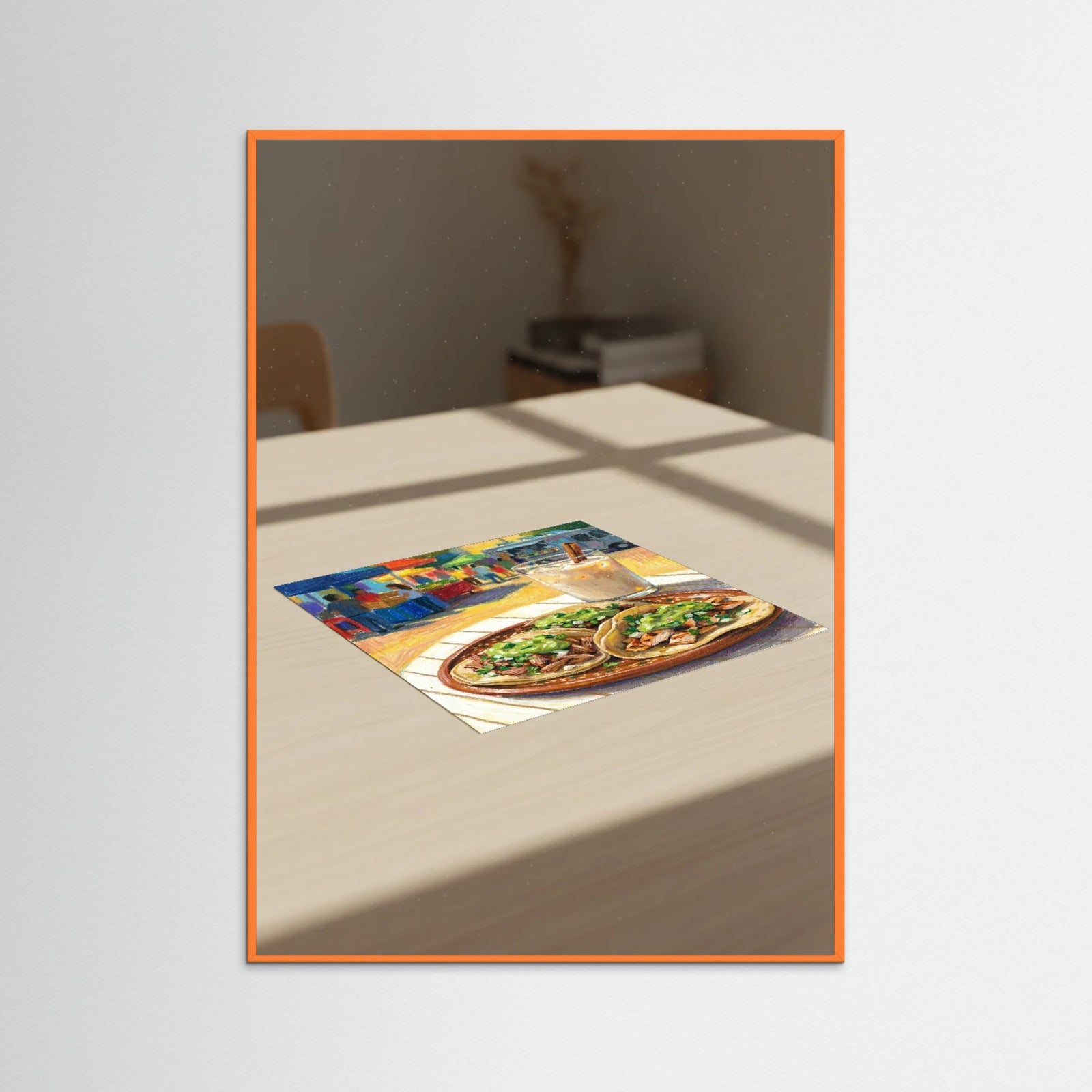 Orange Wood Coastal Delights