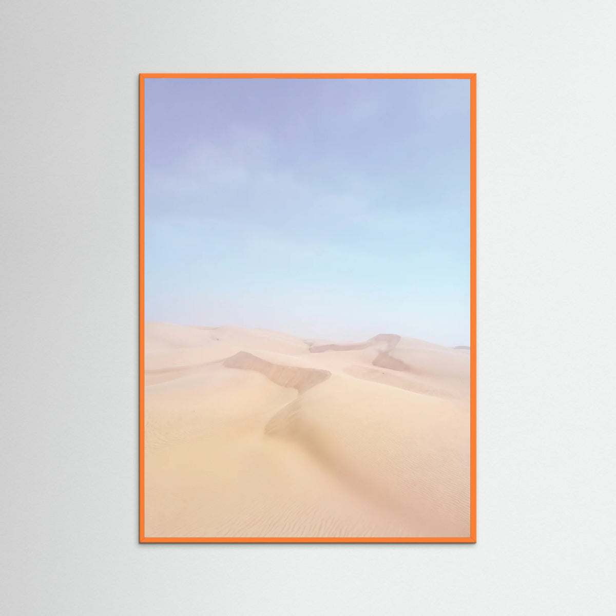 Orange Wood Coastal Embrace