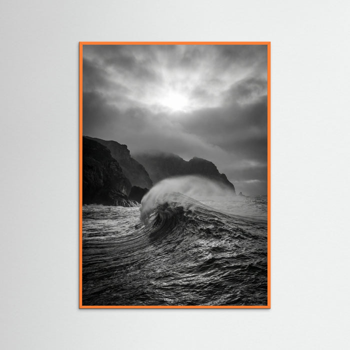 Orange Wood Coastal Horizon