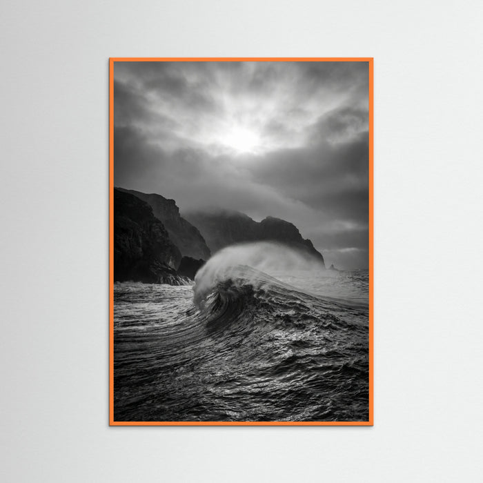 Orange Wood Coastal Horizon