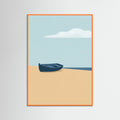 Orange Wood Coastal Horizon