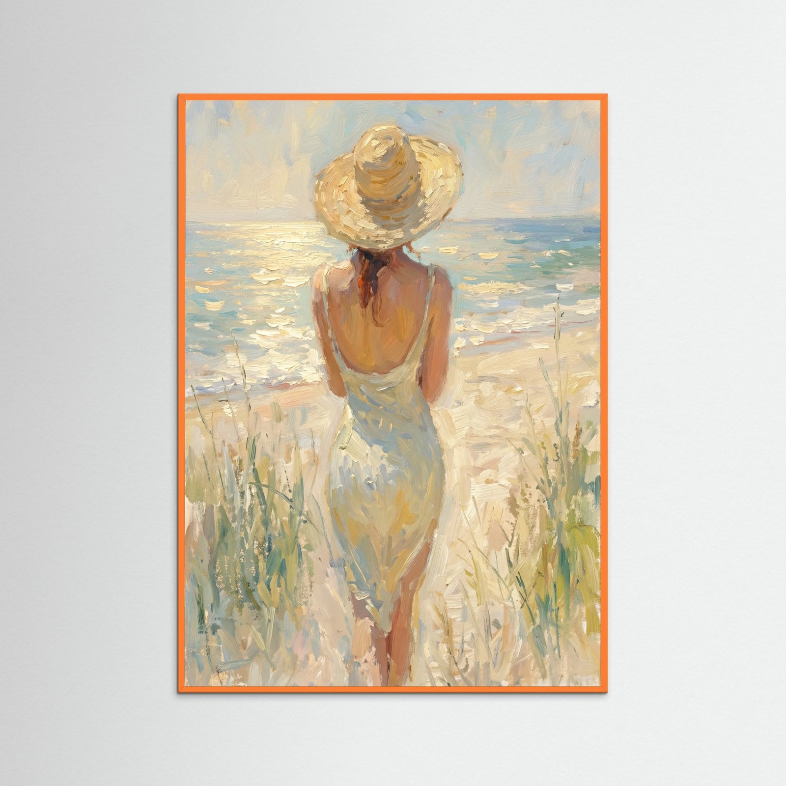 Orange Wood Coastal Stroll