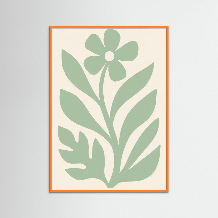 Orange Wood Cobalt Cutout