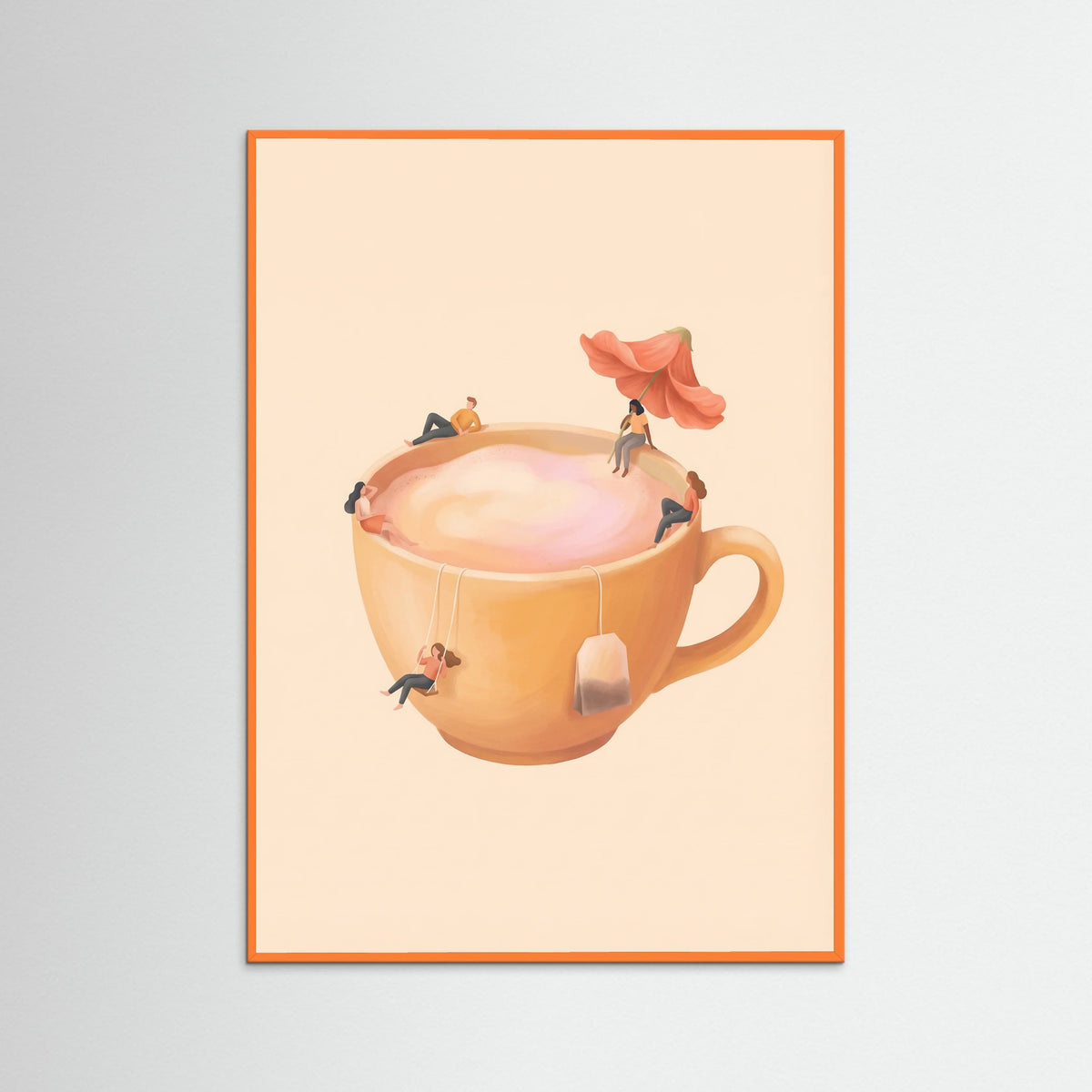 Orange Wood Cocktail Chill