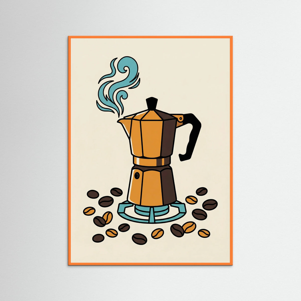 Orange Wood Coffee Fix