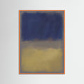Orange Wood Color Field Depth