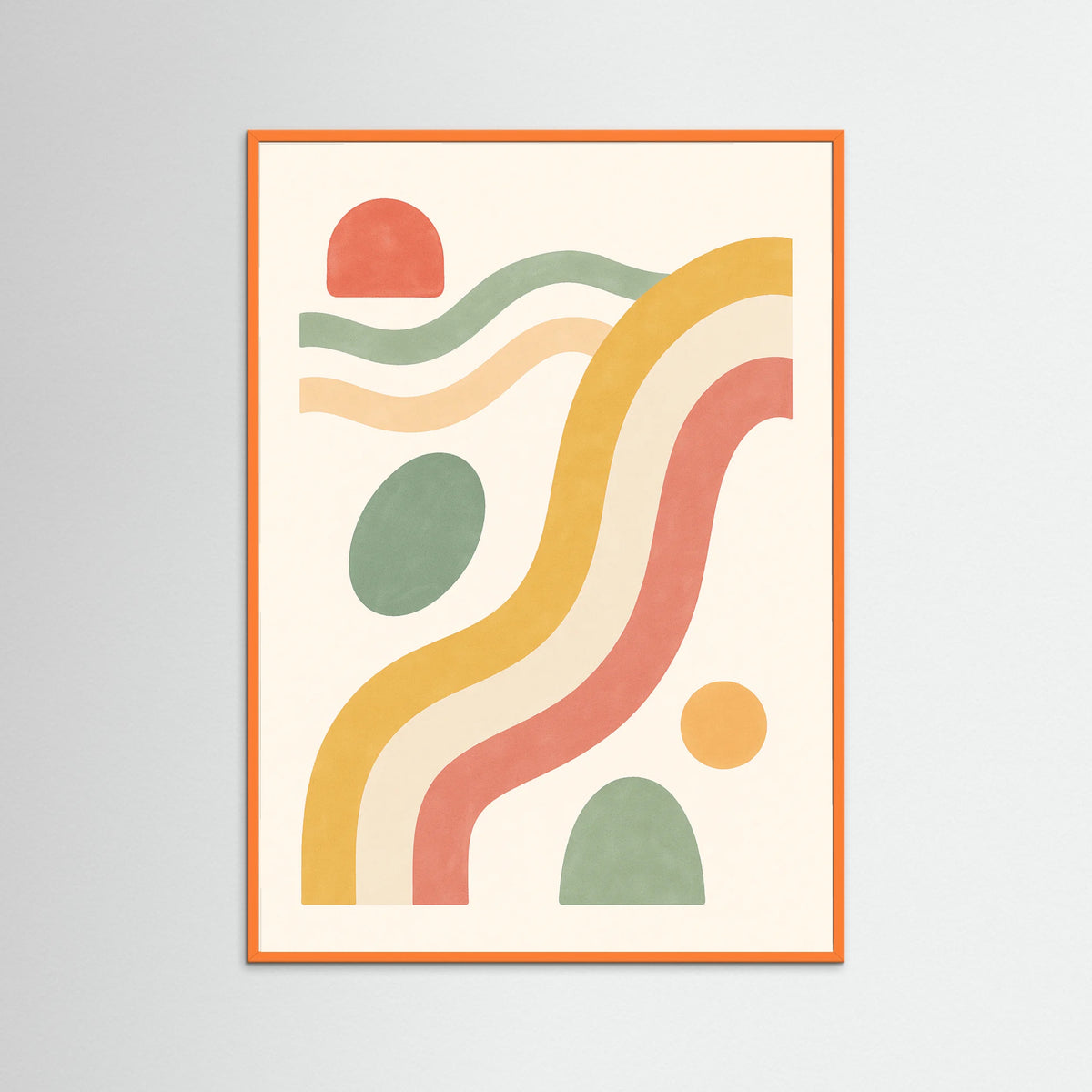 Orange Wood Colorwave