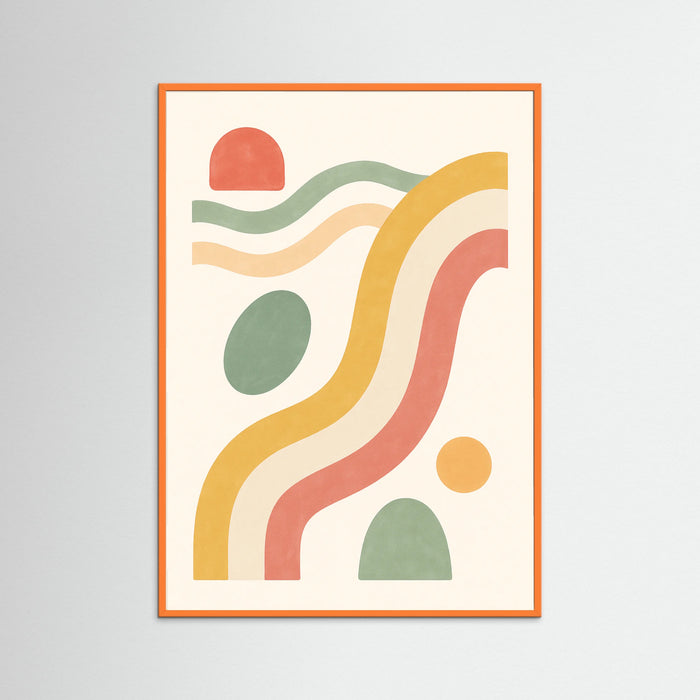 Orange Wood Colorwave