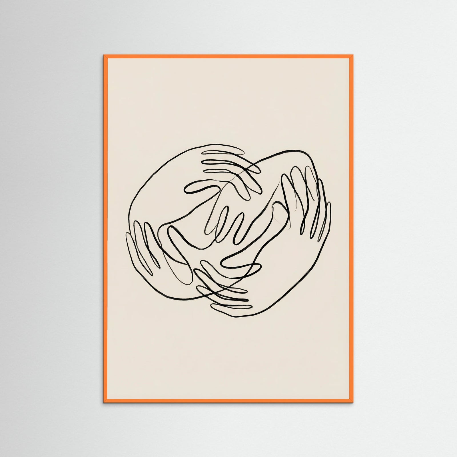 Orange Wood Comfort Stack