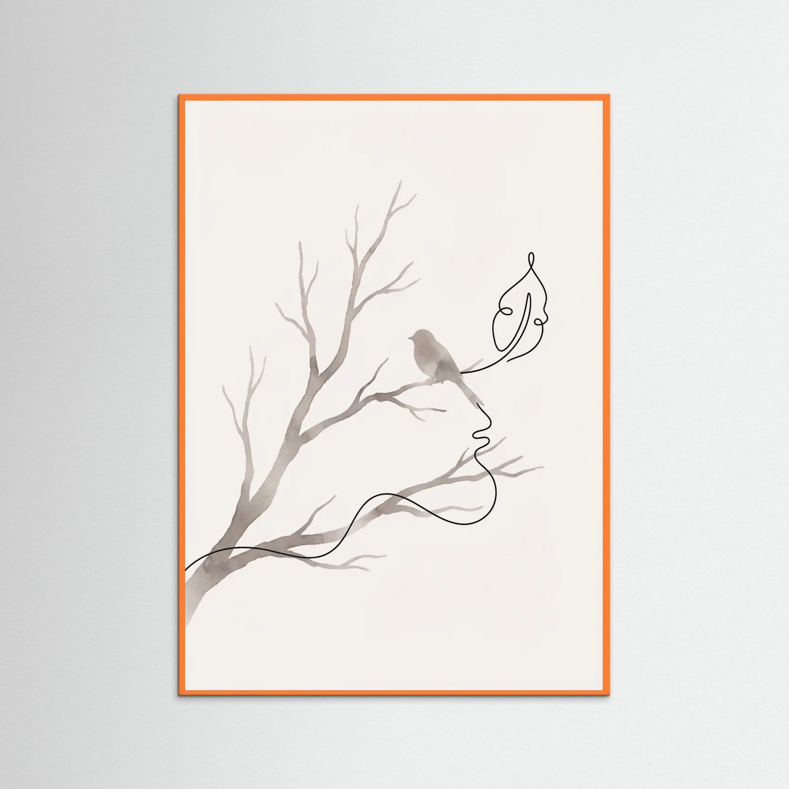 Orange Wood Connected Form