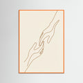 Orange Wood Connected Forms