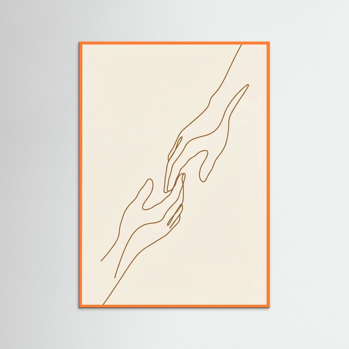 Orange Wood Connected Forms