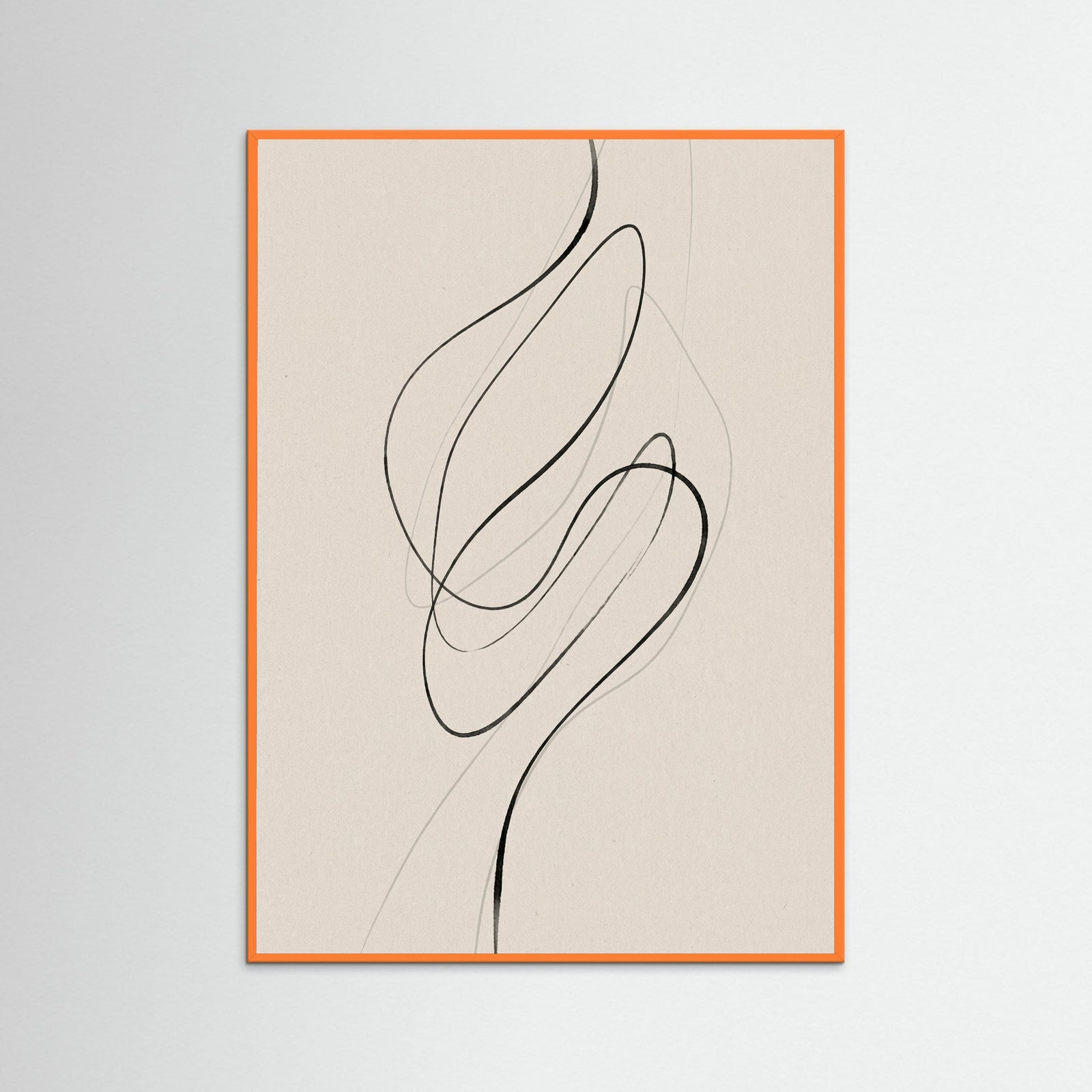 Orange Wood Continuous Form