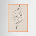 Orange Wood Continuous Form