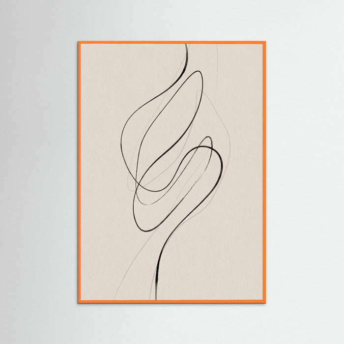Orange Wood Continuous Form