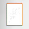 Orange Wood Contour Embrace