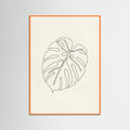 Orange Wood Contour Gaze