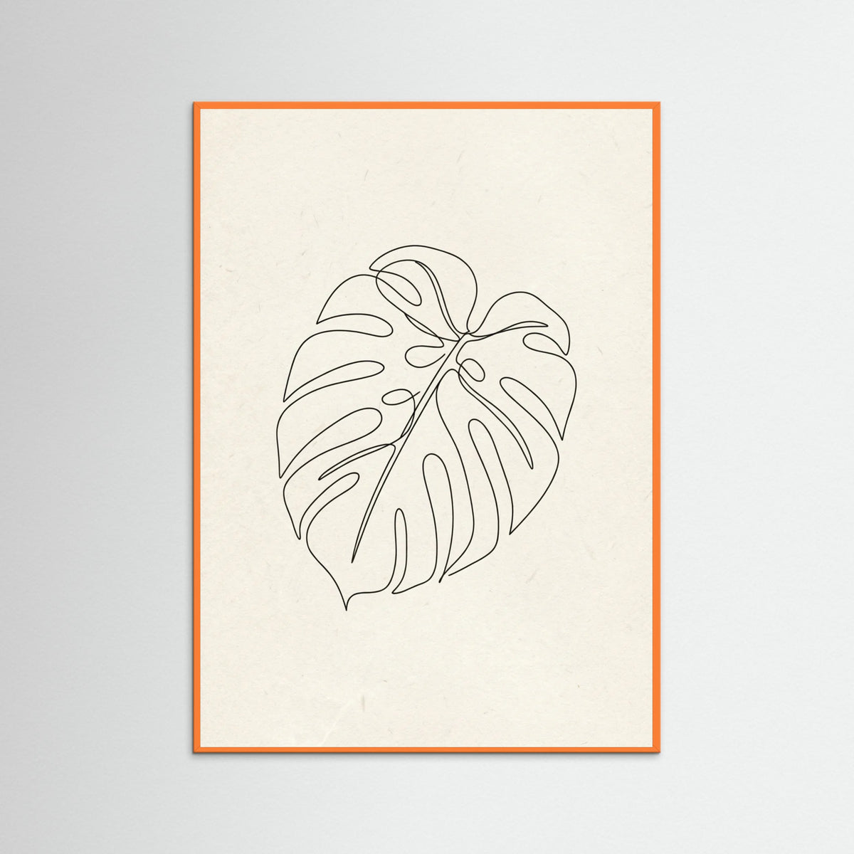 Orange Wood Contour Gaze