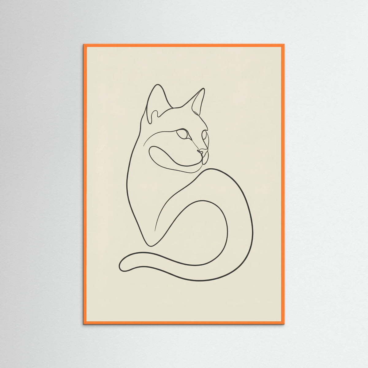Orange Wood Contour Persona