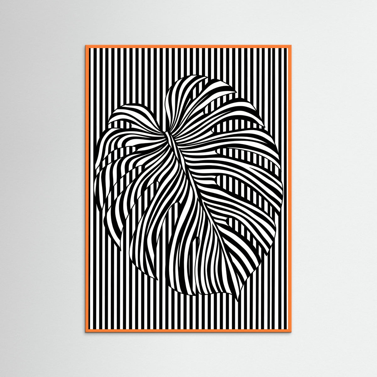 Orange Wood Contrast Embrace