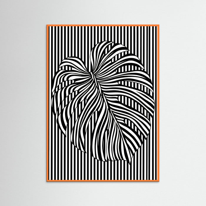 Orange Wood Contrast Embrace
