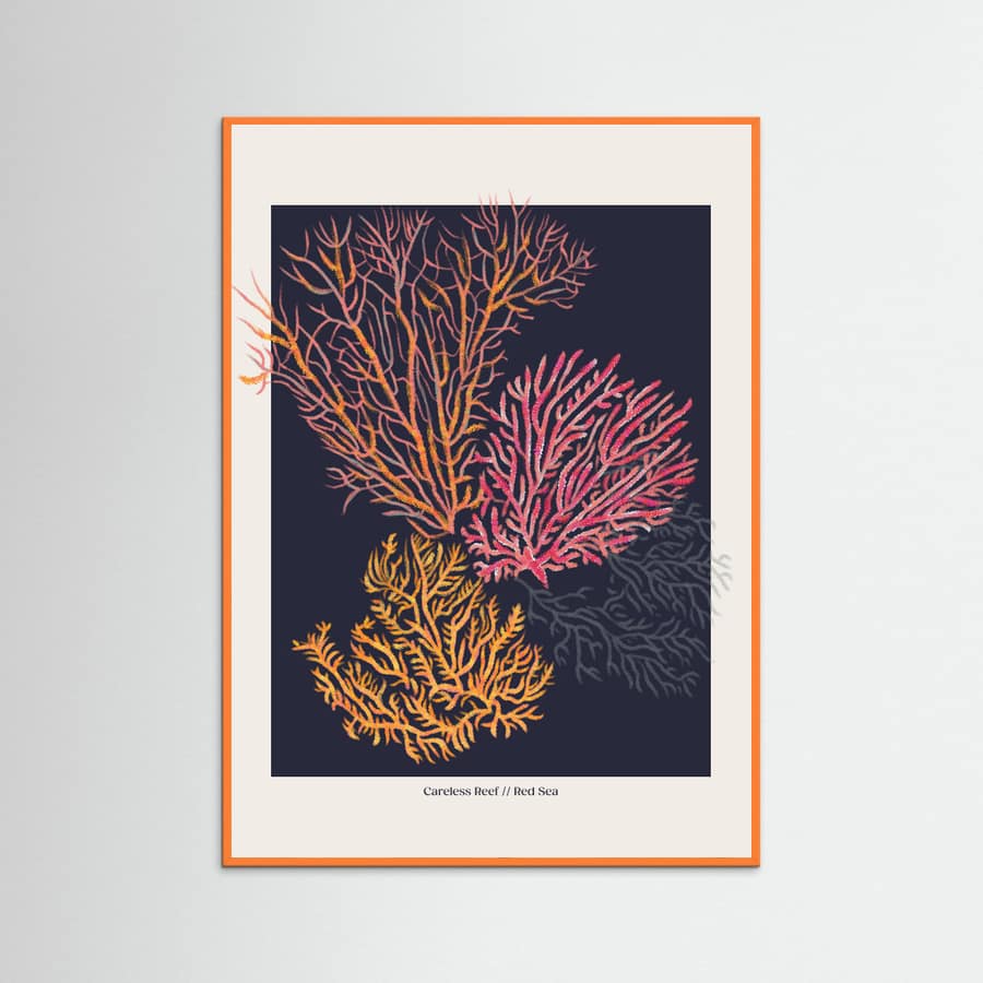 Affiche Coral Garden Careless Reef – affiche et impression d’art
