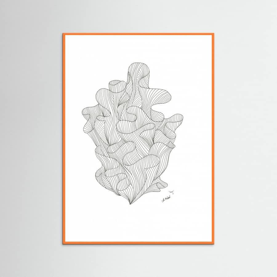 Poster Coral Jpeg – poster e stampa artistica
