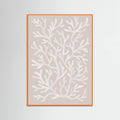 Coral pattern II Poster – poster and art print