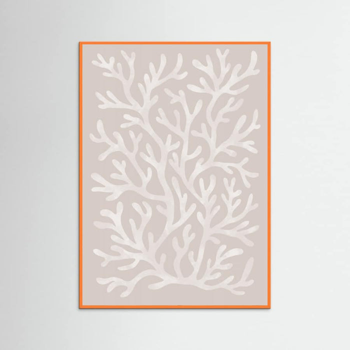 Coral pattern II Poster – poster and art print