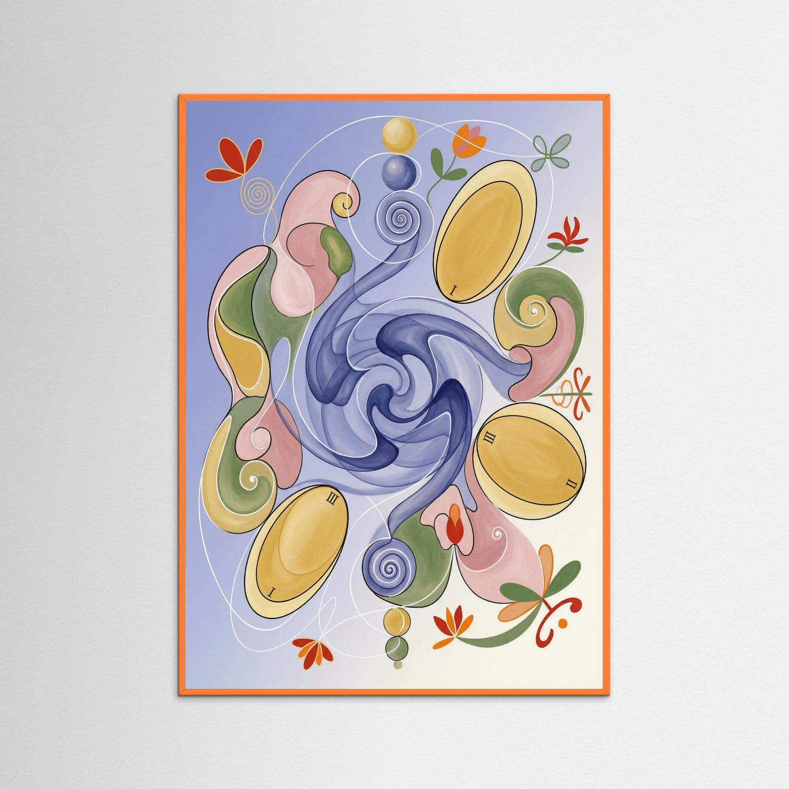 Orange Wood Cosmic Growth Cycle
