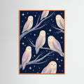 Orange Wood Cosmic Kitties