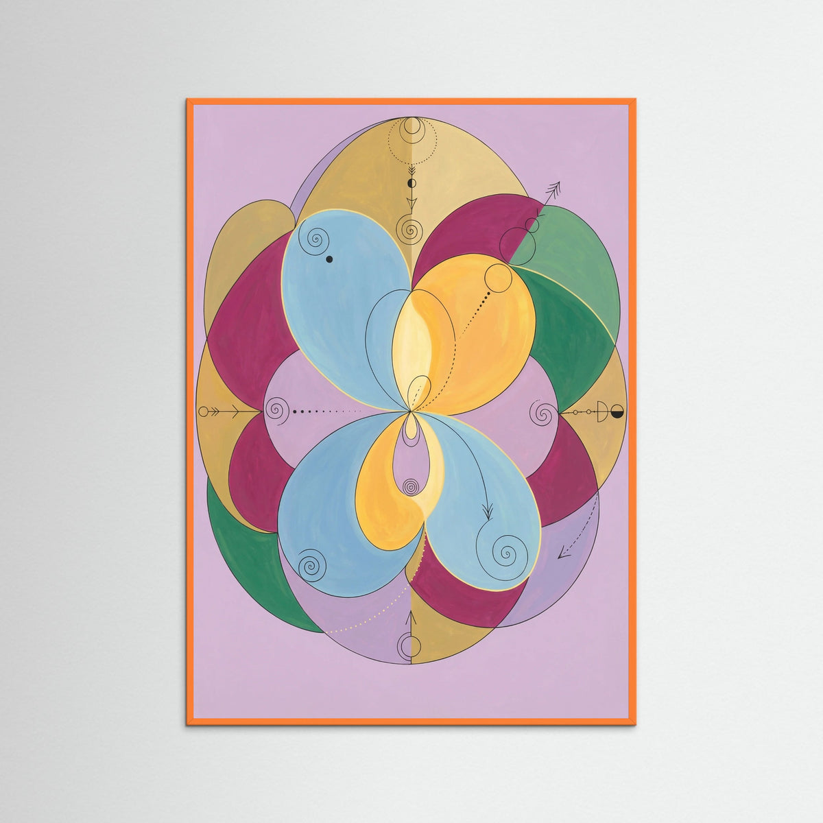 Orange Wood Cosmic Life Cycle