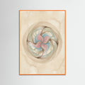 Orange Wood Cosmic Organic Evolution