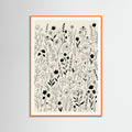 Orange Wood Counting Sheep