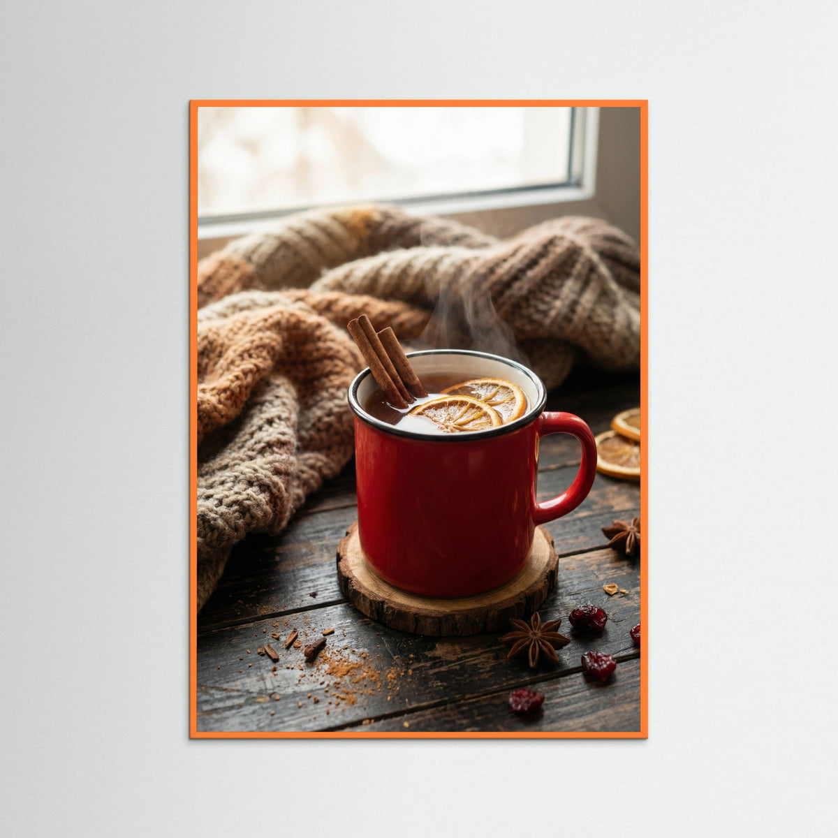 Orange Wood Cozy Cocoa