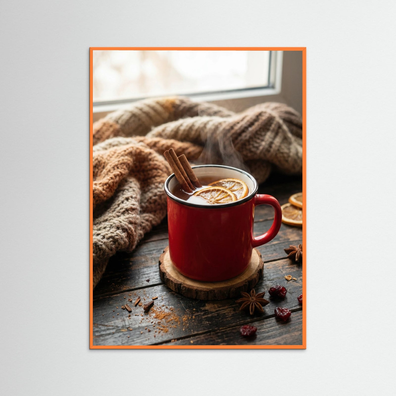 Orange Wood Cozy Cocoa