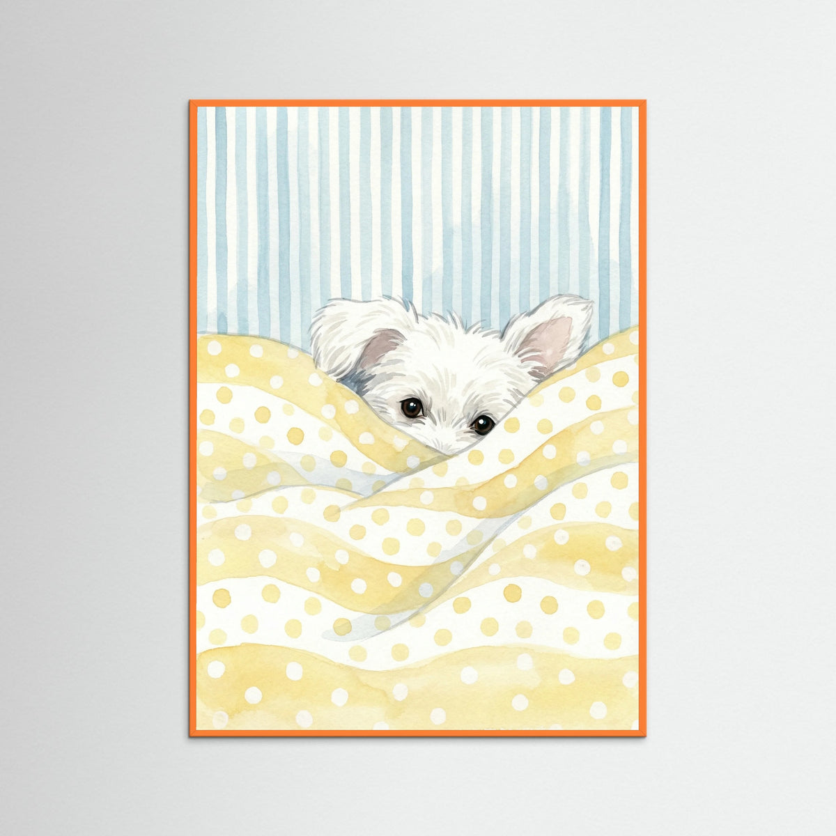Orange Wood Cozy Peek