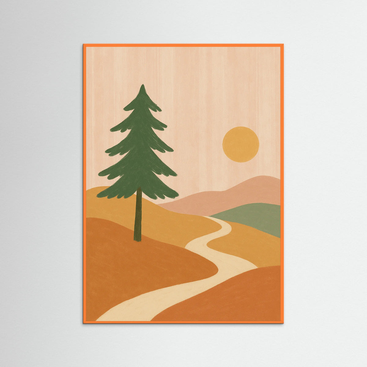 Orange Wood Cozy Reading
