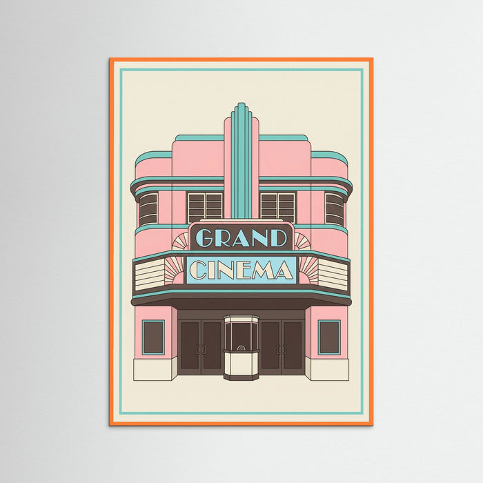 Orange Wood Crescent Facade