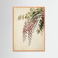 Orange Wood Crimson Bloom