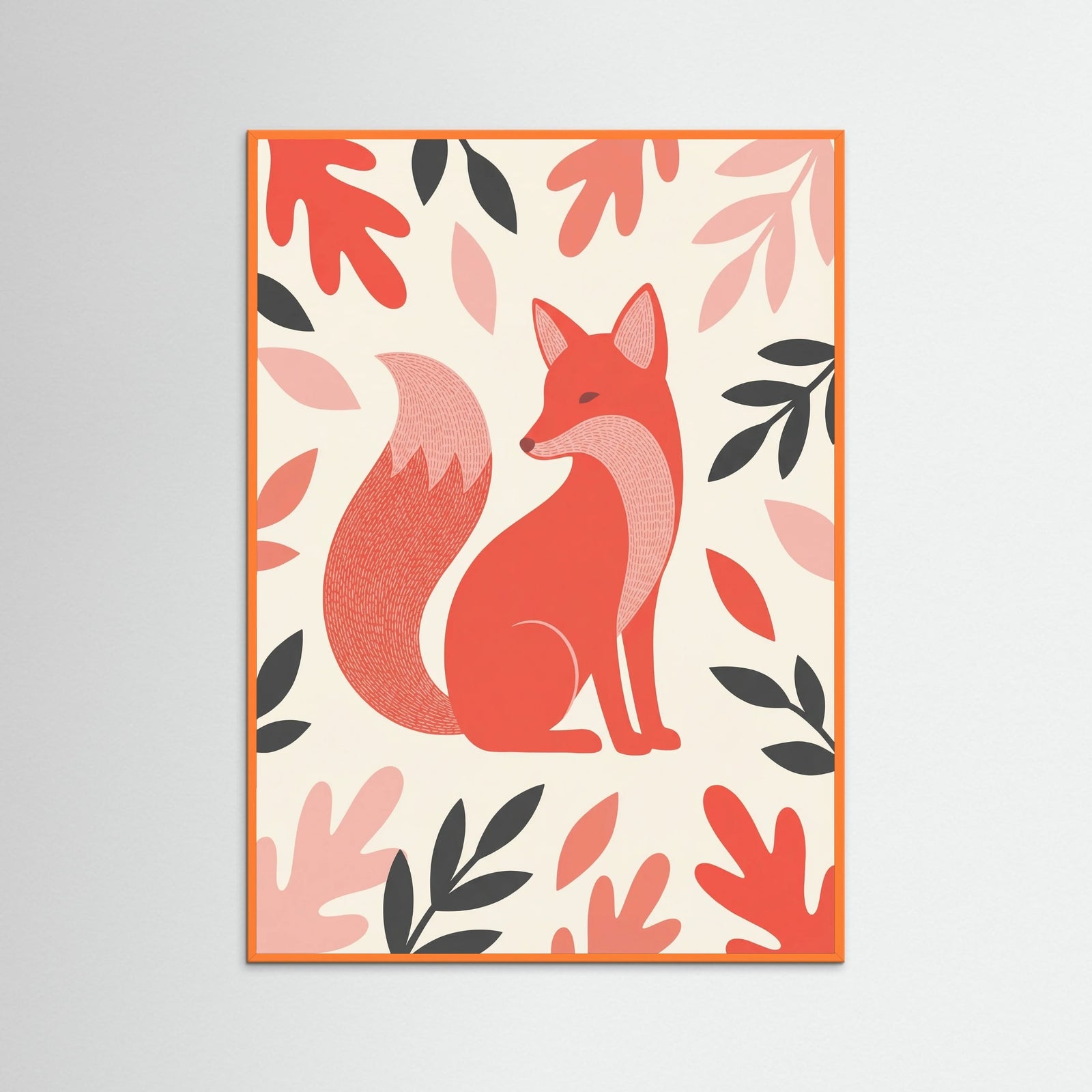 Orange Wood Crimson Flight