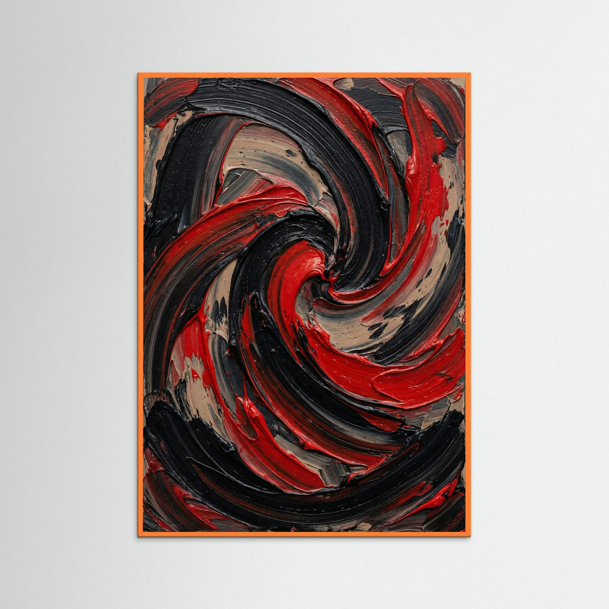 Orange Wood Crimson Fury